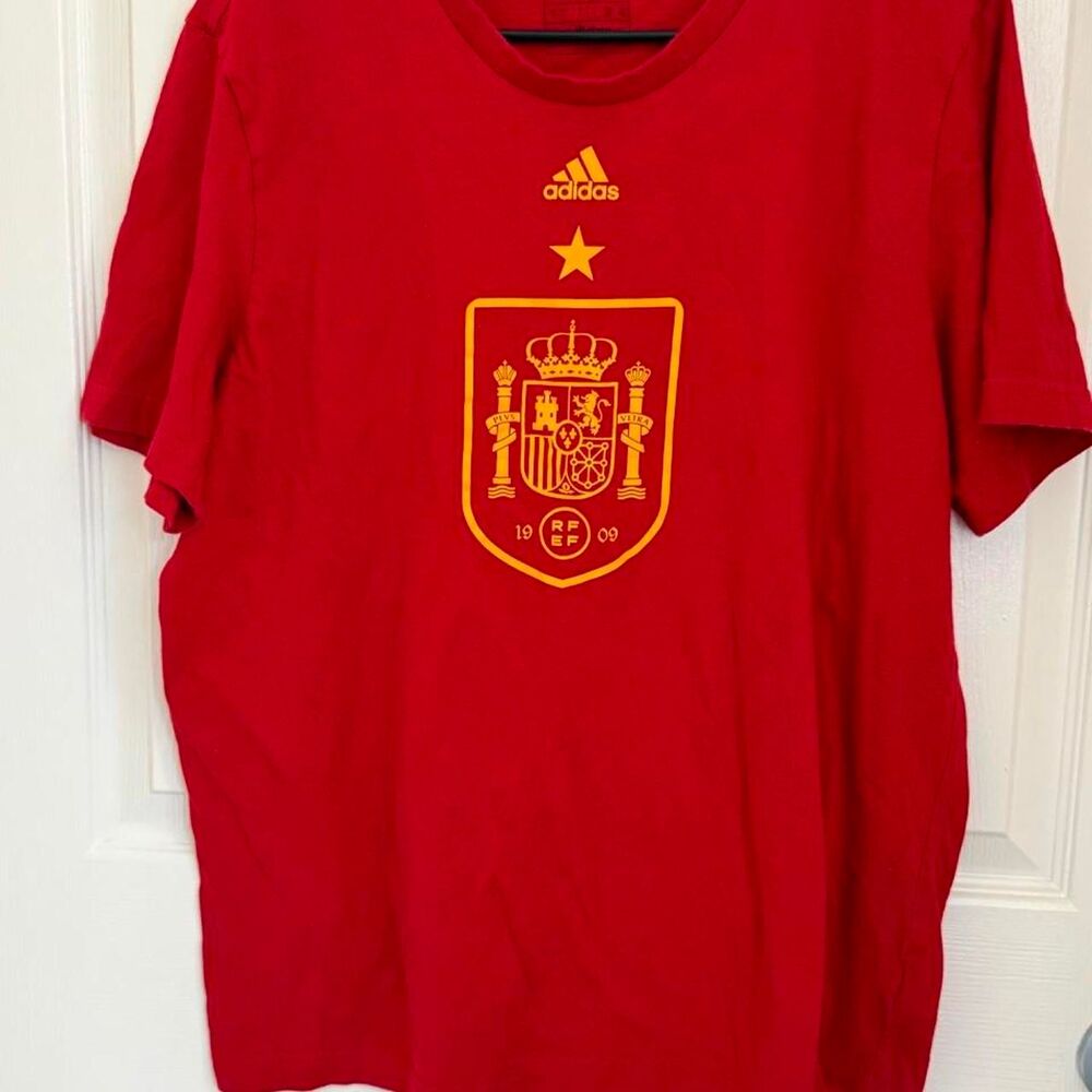 Adidas Men's Red T-shirt